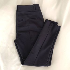 LOFT Navy Skinny Ankle Dress Pants